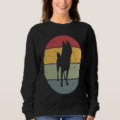 Schipperke Vintage Sweatshirt (Vorderseite)