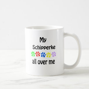 Schipperke Walks Design Kaffeetasse