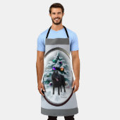 Schipperke Weihnachtsgeschenke Schürze (Getragen)