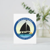 Schipperke Yacht Club Postkarte (Stehend Vorderseite)