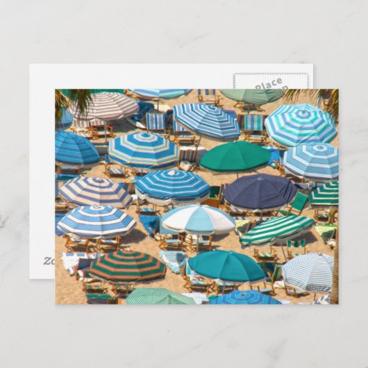 Schirm 4 postkarte (Vorne/Hinten)