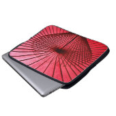 Schirm aus Rohölpapier Laptopschutzhülle (Vorne Knopf)