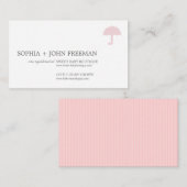 SCHIRM | BABY REGISTRIERUNGSKARTE BEGLEITKARTE (Vorne/Hinten)