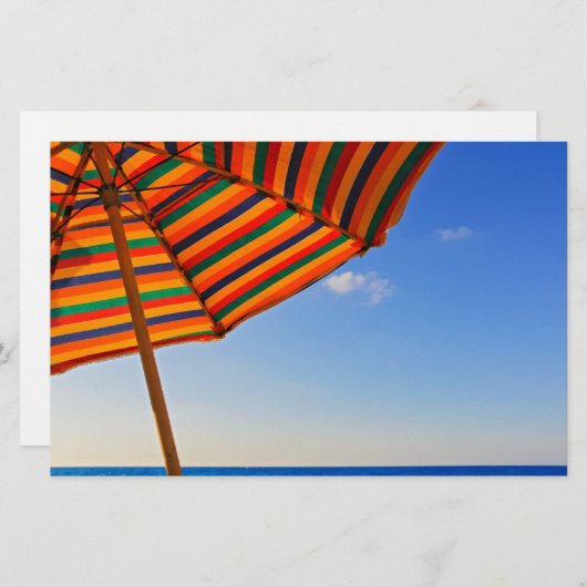 Schirm Briefpapier (Vorne/Hinten)