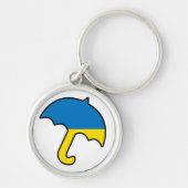 Schirm der Ukraine Schlüsselanhänger (Vorne)