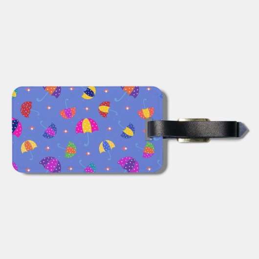 Schirm Gepäckanhänger (Rückseite horizontal)