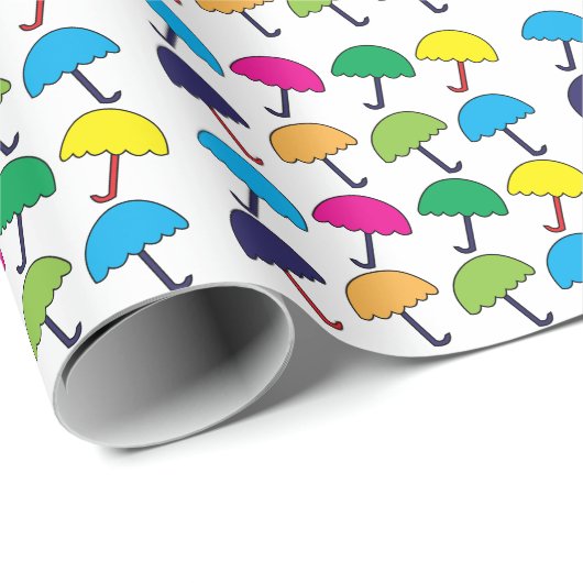 Schirm Geschenkpapier (Rolleneckpunkt)