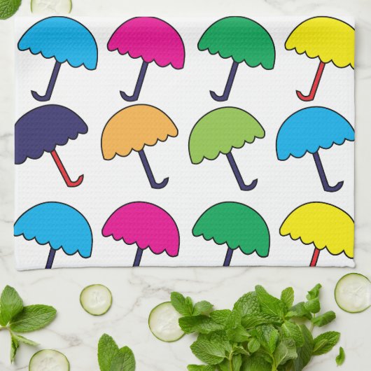 Schirm Geschirrtuch (Gefaltet)