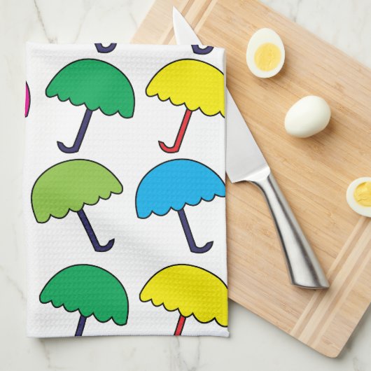 Schirm Geschirrtuch (Viertel Falte)