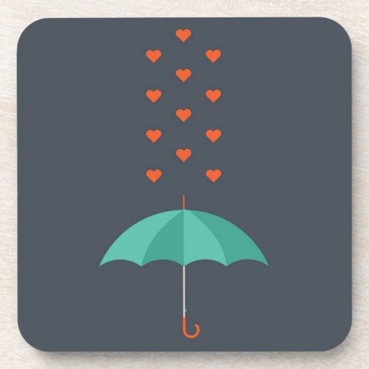 Schirm Getränkeuntersetzer (Vorderseite)