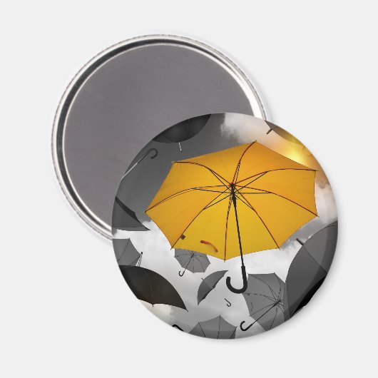 Schirm Magnet (Vorderseite/Rückseite)