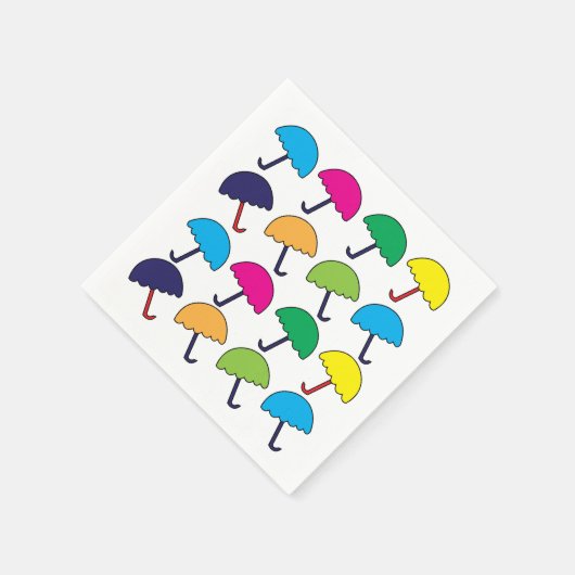 Schirm-Party Serviette (Ecke)