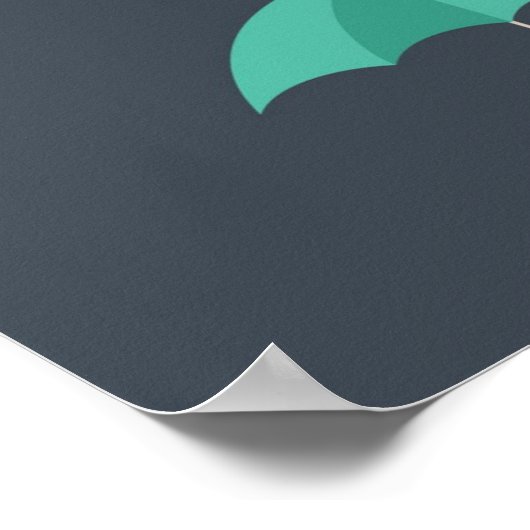 Schirm Poster (Ecke)