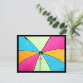 Schirm Postkarte (Stehend Vorderseite)