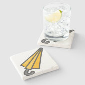 Schirm Steinuntersetzer (Seitenansicht)