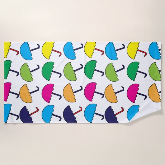 Schirm Strandtuch (Vorderseite)