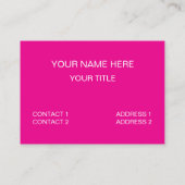 Schirm Visitenkarte (Rückseite)