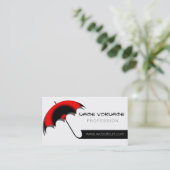 schirm visitenkarte (Stehend Vorderseite)