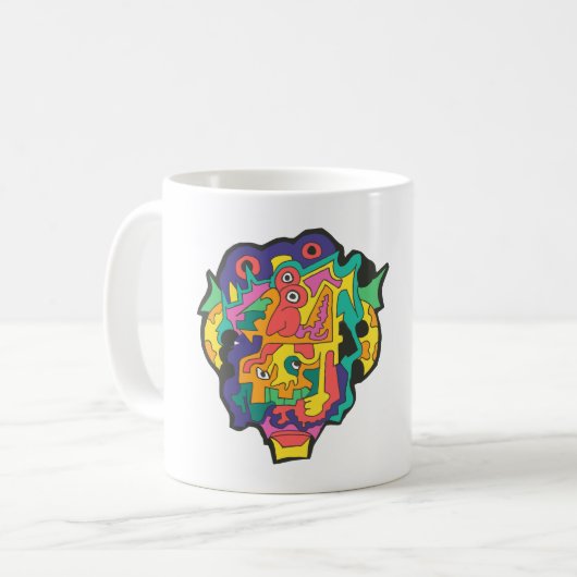 Schirmdame Kaffeetasse (Vorderseite Links)