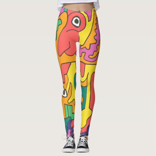 Schirmdame Leggings (Vorderseite)