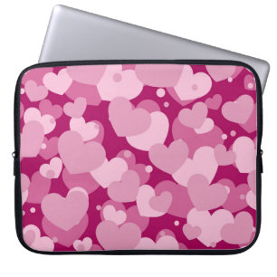 SCHIRME DER LIEBE PASTEL PINK VALENTINE LAPTOPSCHUTZHÜLLE