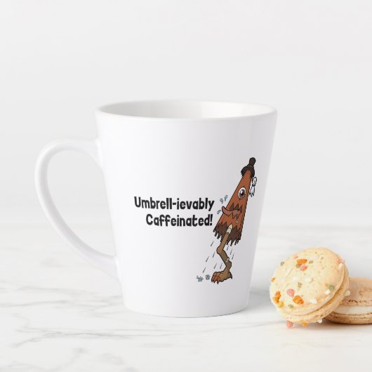 Schirmgeister Yokai - mit Koffeinat verziert Milchtasse (Beispiel)