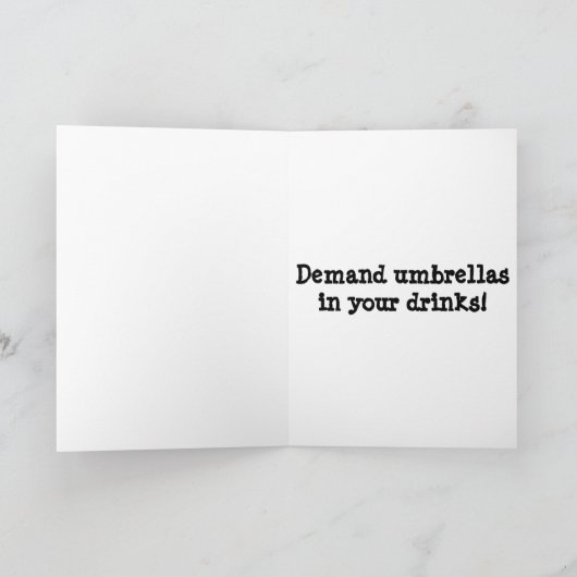 Schirmgetränke Karte (Innenseite)