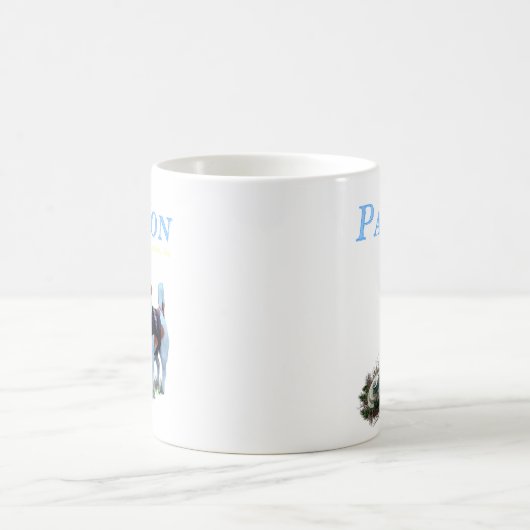 Schirmherr des ukrainischen Pyrotechnikers Hund Kaffeetasse (Mittel)