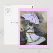 Schirmherrin Postkarte (Vorne/Hinten)