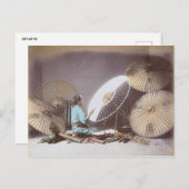 Schirmherrschaft, Japan Vintag Postkarte (Vorne/Hinten)