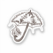 Schirmlinie Aufkleber (Vorderseite)