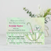 Schirmminze - Einladung (Stehend Vorderseite)