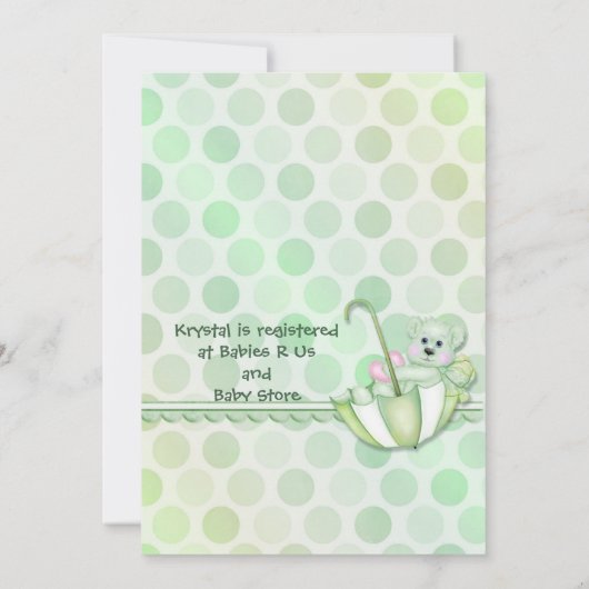 Schirmminze - Einladung (Rückseite)