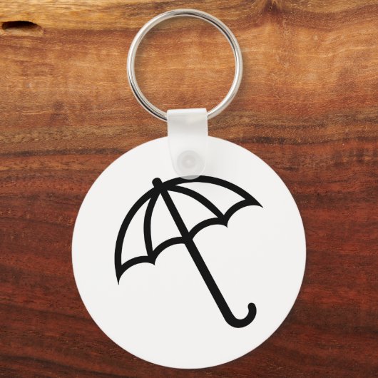 Schirmsymbol Schlüsselanhänger (Vorderseite)
