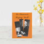 Schism Mennonite Heritage Week Card Karte (Gelbe Blume)