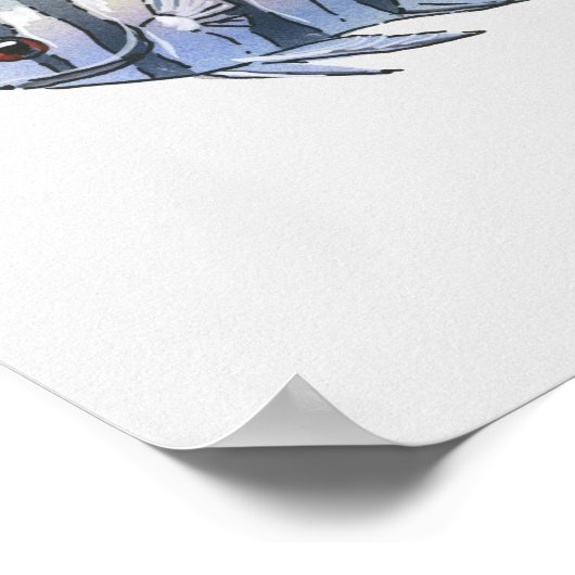 Schissortail Sergeant Poster (Ecke)