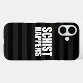 Schist Happens Case-Mate iPhone Hülle (Rückseite (Horizontal))