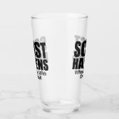 Schist Happens- Geologistenindividuell anpassbare Glas (Rechts)