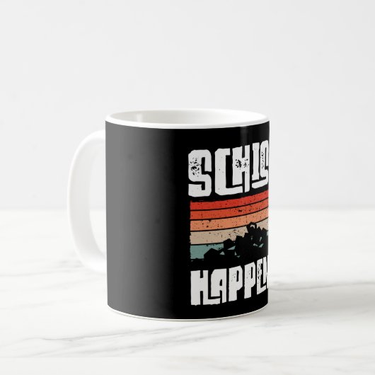 Schist happens kaffeetasse (Vorderseite Links)