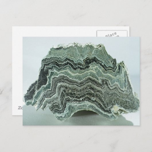 Schist Rock Postkarte (Vorne/Hinten)