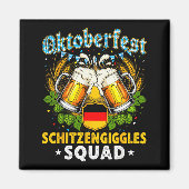 Schitzengiggles Squad Munich Beer Bavarian Magnet (Vorne)
