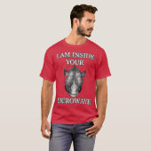 Schizo Daeodon funny T-Shirt (Vorne ganz)