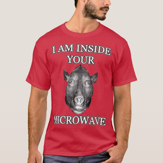 Schizo Daeodon lustig T-Shirt (Vorderseite)