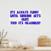 Schizo Poster (Küche)