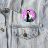 Schizoider Fan Button (Beispiel)