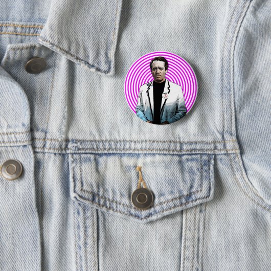 Schizoider Fan Button (Beispiel)