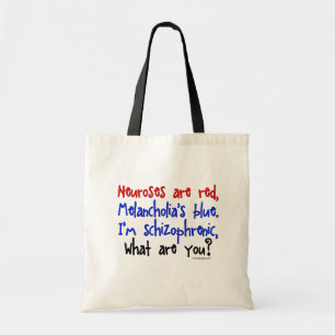 Schizophrenic Humor Bags Tragetasche