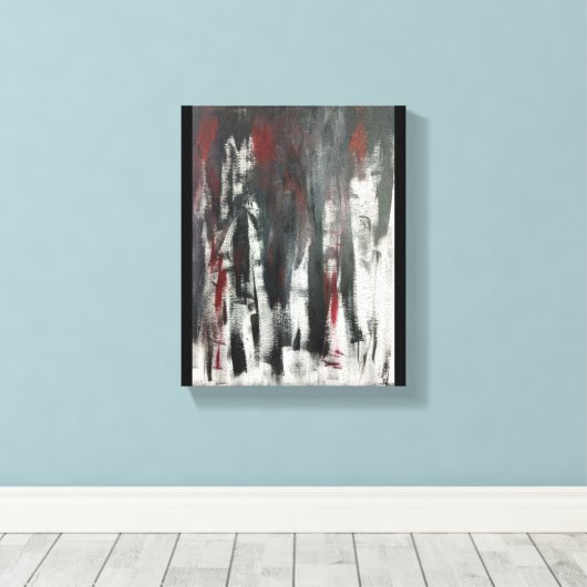 Schizophrenie Leinwanddruck (Insitu (Holzboden))