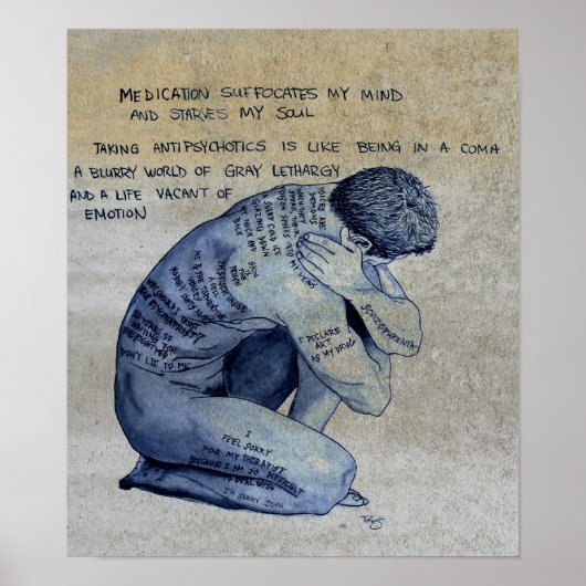 Schizophrenie Poster (Vorne)