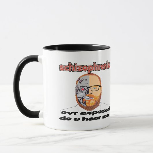 Schizophrenie Tasse (Links)